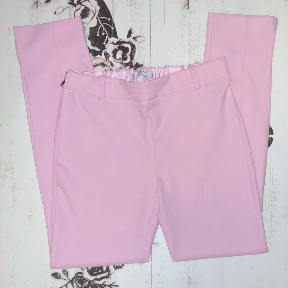 NWOT Mango size 2 Suit Pants bubblegum pink